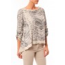 Tee shirt Zèbre Asso Gold Beige - 1 acheté = 1 offert