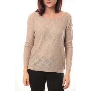 Pull d'été leger Love Look 815 Beige - 1 acheté = 1 offert