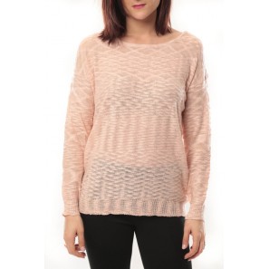 Pull  d'été leger Love Look 815 Saumon - 1 acheté = 1 offert