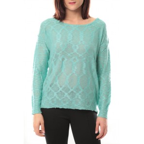 Pull d'été leger Love Look 815 Vert d'eau - 1 acheté = 1 offert