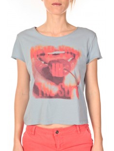 T-shirt New Sun Bleu - 1 acheté = 1 offert