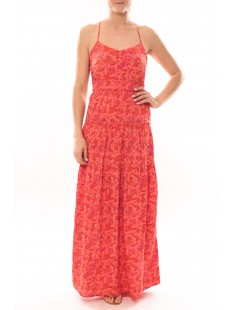 Maxi Dress Paisilla Mace S/L 101077004 Corail