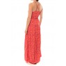 Maxi Dress Paisilla Mace S/L 101077004 Corail