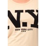 T-Shirt Love Look NY 1660 Beige