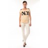 T-Shirt Love Look NY 1660 Beige