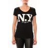 T-Shirt Love Look NY 1660 Noir