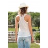 Top Burn Marack Tank 10110513 Blanc