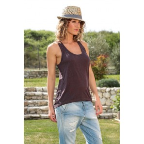 Top Burn Marack Tank 10110513 Marron