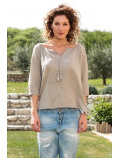 Top Fig 3/4 GA IT 10107504 Taupe