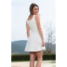 Robe allyson R1165-6 Blanc