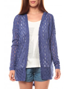 Cardigan Coon LS 10111383 Bleu