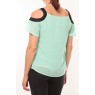 T-shirt Moni&Co 328 Turquoise