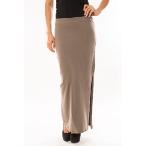 Jupe Longue Fashion Beige 1 acheté = 1 offert