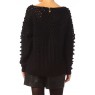 LS O-Neck Carrara Rep 1 10119638 Noir