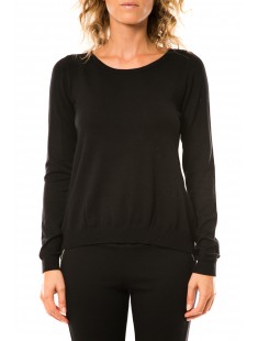 Zipper Blouse Glory Eve LS 10114841 Noir