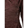 Cardigan Copenhagen LS Drapey 10111324 Prune