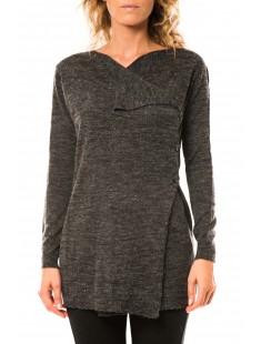 Cardigan Copenhagen LS Drapey 10111324 Anthracite