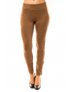 Pantalon Décontract Taupe