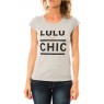 T-shirt Chicos Gris