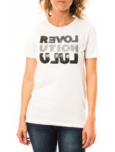 T-shirt Sequy Blanc