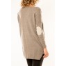 Gilet 12026 Taupe - 1 acheté = 1 offert