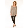 Gilet 12026 Taupe - 1 acheté = 1 offert