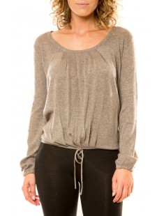 Pull 12033 Taupe - 1 acheté = 1 offert