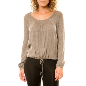 Pull 12033 Taupe - 1 acheté = 1 offert