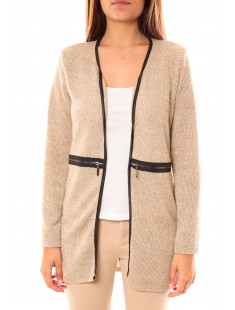 Gilet L'Oasi Beige/Noir