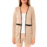 Gilet L'Oasi Beige/Noir