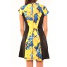 Robe You&You B8086 Jaune/Bleu