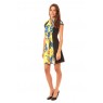 Robe You&You B8086 Jaune/Bleu