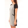 Robe CQTW14225 Noir/Gris