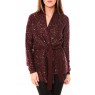 Cardigan Zahra LS Wrap 10114389 Prune