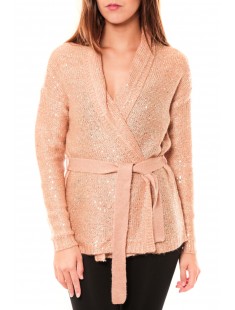 Cardigan Zahra LS Wrap 10114389 Vieux Rose