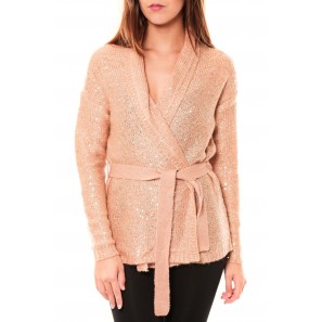 Cardigan Zahra LS Wrap 10114389 Vieux Rose