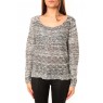 Pull Love Look 802 Gris/Blanc - 1 acheté = 1 offert