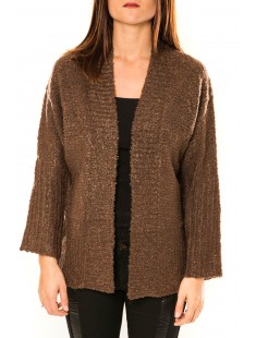 Gilet Laetitia Mem Marron