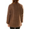 Gilet Laetitia Mem Marron