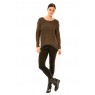 Pull Laetitia MEM K078 Marron