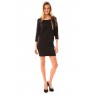 Robe Greg 3/4 Short Dress 10098979 Noir