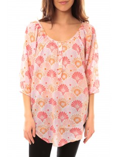 Blouse Odysée Imprimée Multi SRS Rose