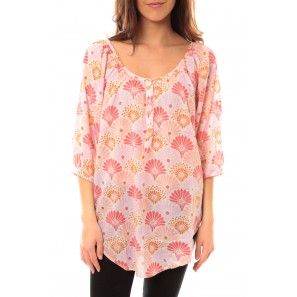 Blouse Odysée Imprimée Multi SRS Rose