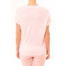 Tee-shirt B005 Blanc/Rose