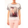 Tee-shirt B005 Blanc/Gris