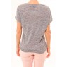 Tee-shirt B005 Blanc/Gris