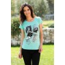 T-Shirt NAD Photo Vert d'eau