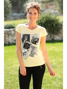 T-Shirt NAD Photo Jaune