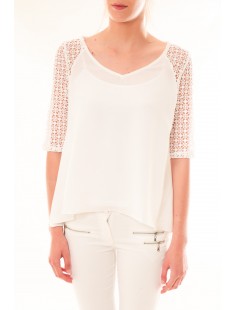 Blouse M-9377 Blanche