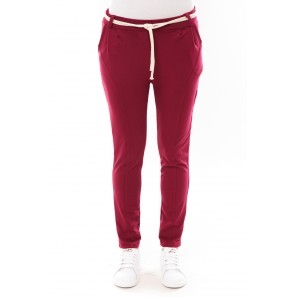 Pantalon Sandra bordeaux